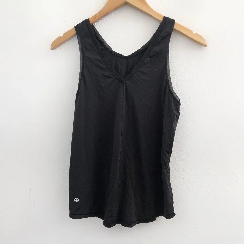 LULULEMON Turn About Tank (Two Ways to Wear) No Size Tag Check Measurements‎